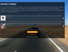 Tablet Screenshot of divingstones.com